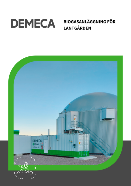 Broschyr: Biogasanläggning för lantgården