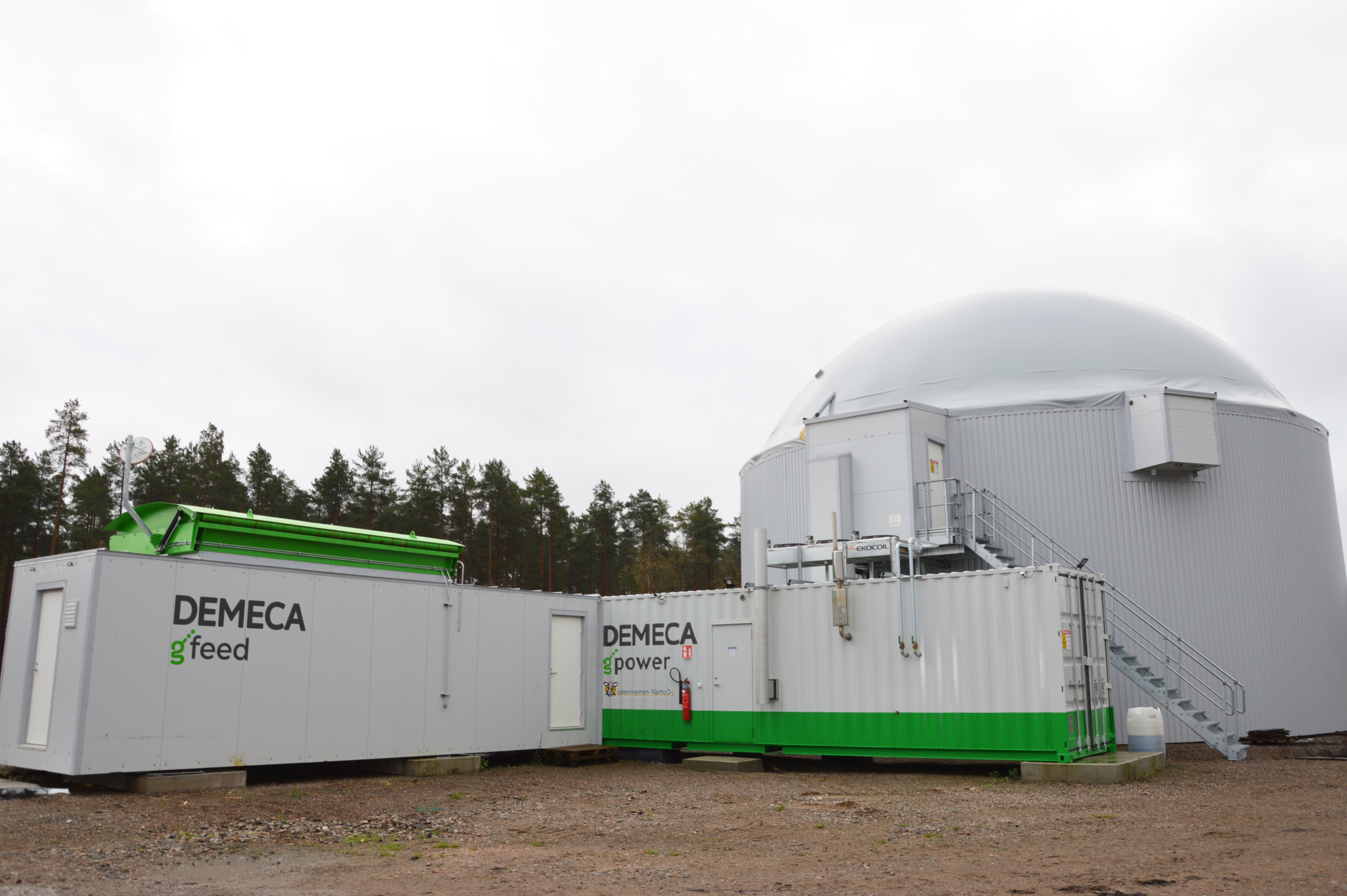 Biokaasulaitoksen Esittelyp iv Demeca Oy Biokaasulaitoksen Esittelyp iv Demeca Oy